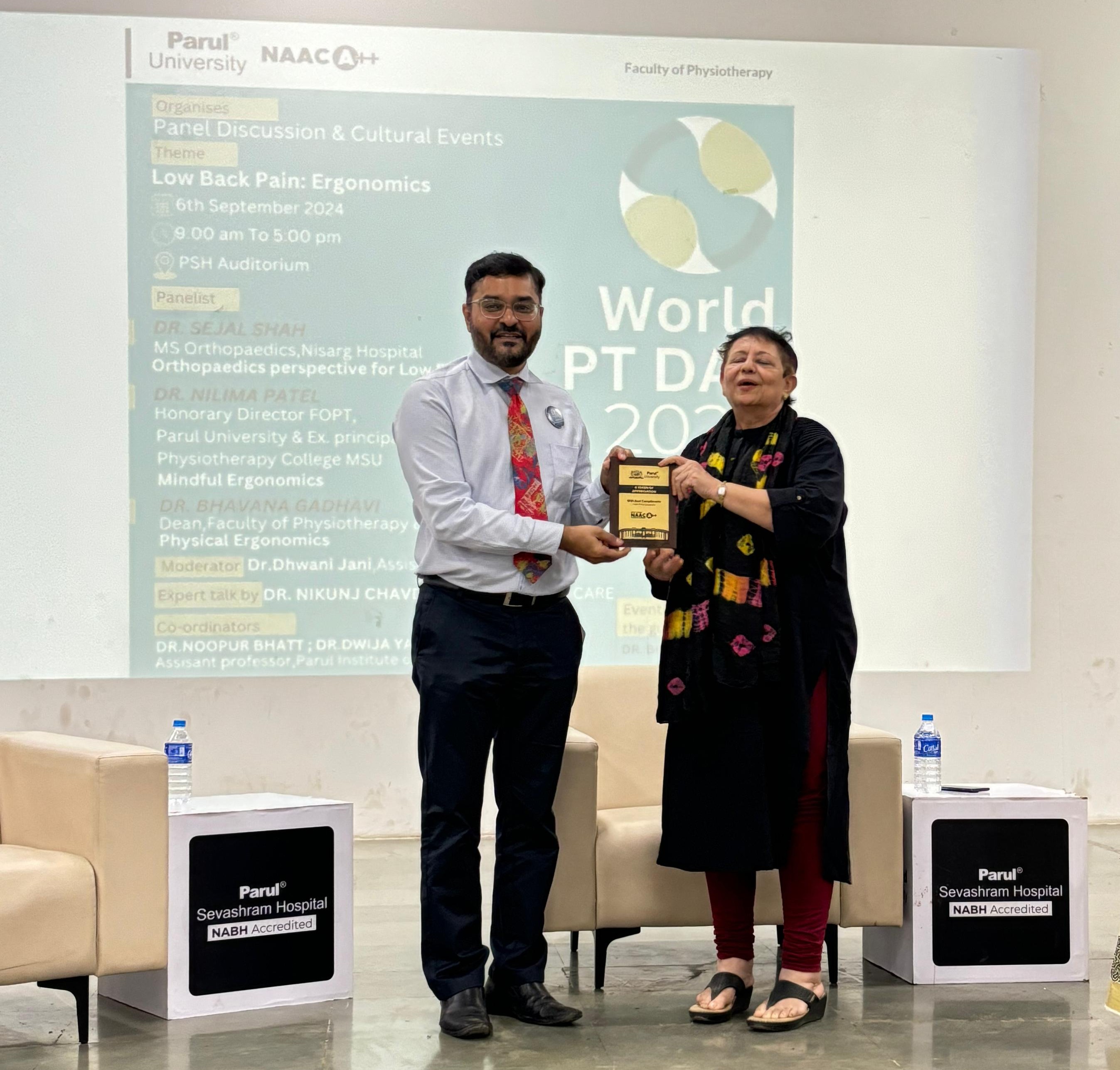 Expertise to Parul University's Panel Discussion & Cultural Showcase